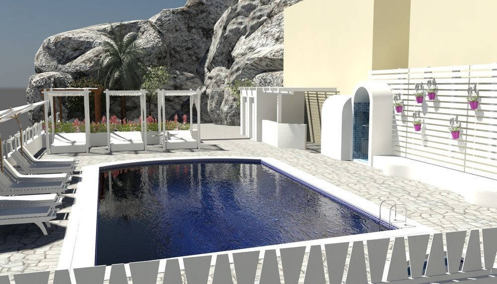 Iris Boutique Hotel Kamári Exterior foto